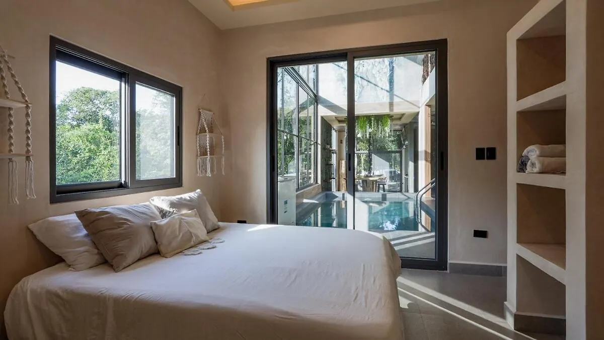 Aman Private Villa 4Bdr In Lux Tulum Country Club Chacalal Mexico
